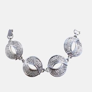 Vintage Sarah Coventry Bracelet "Crescent" Pattern 1969